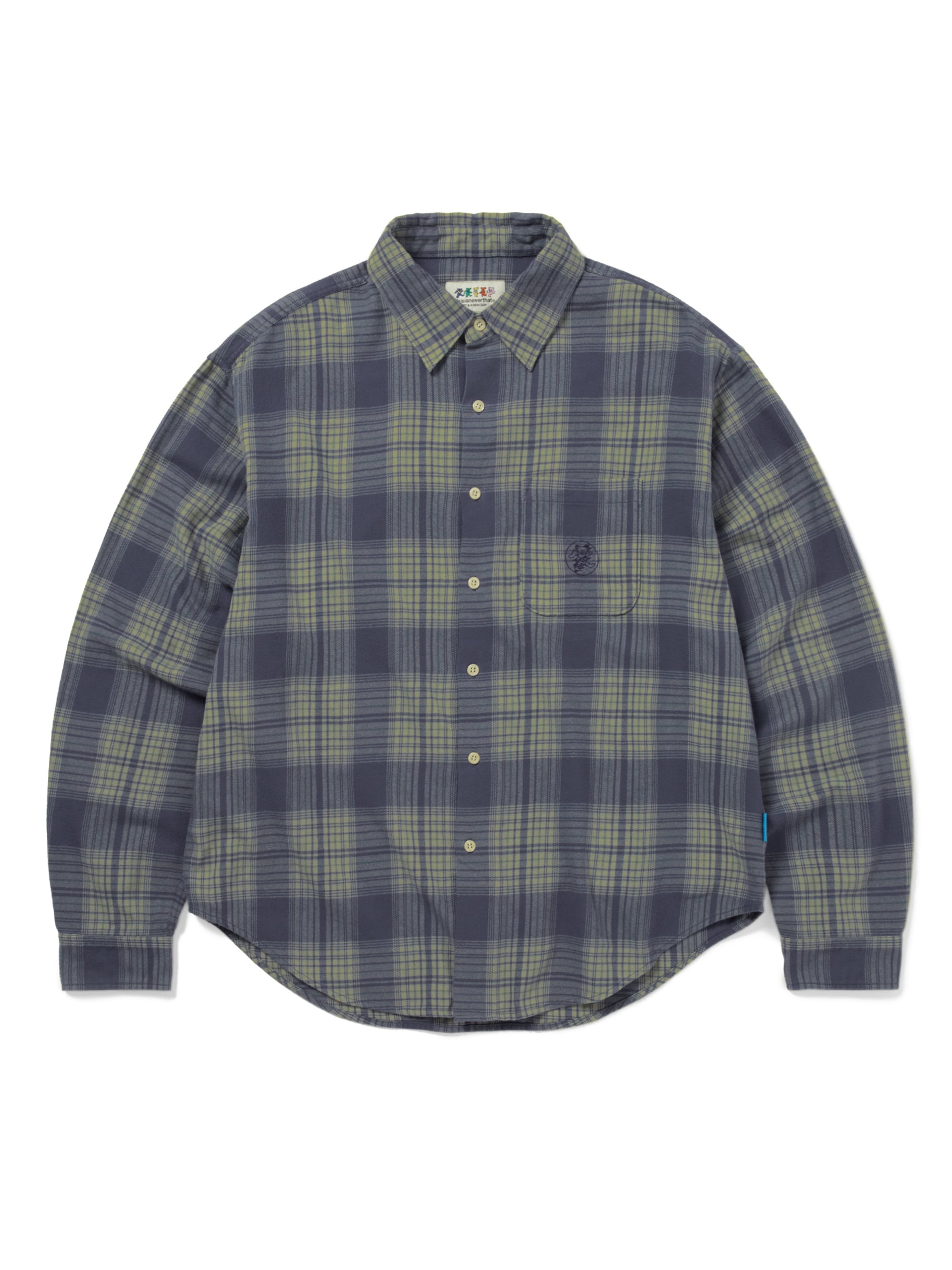 GD Lightning Bear Plaid Shirt