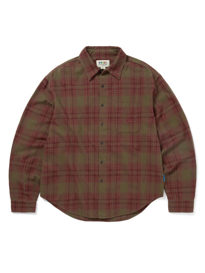 GD Lightning Bear Plaid Shirt