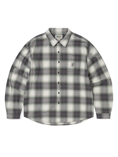 GD Lightning Bear Plaid Shirt