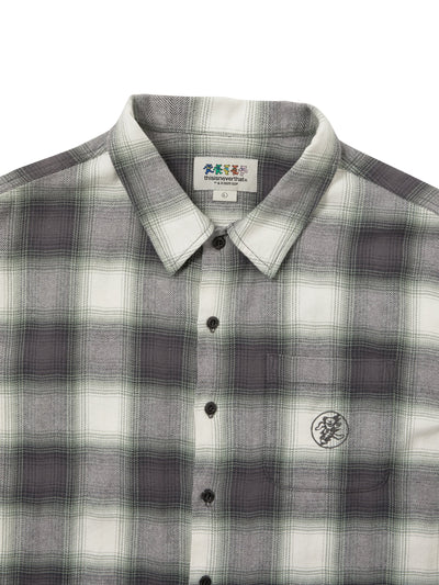 GD Lightning Bear Plaid Shirt