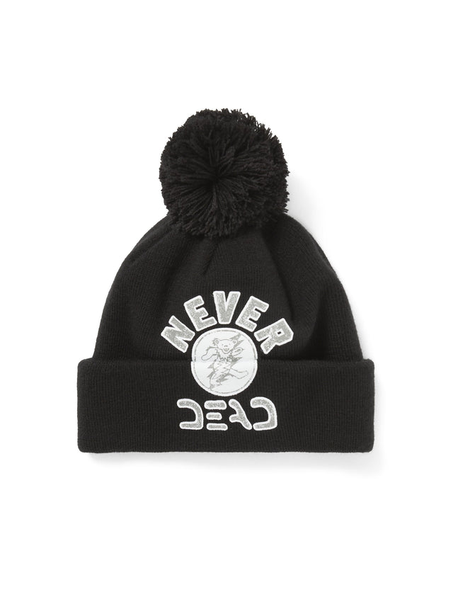 GD Lightning Bear Pom Beanie