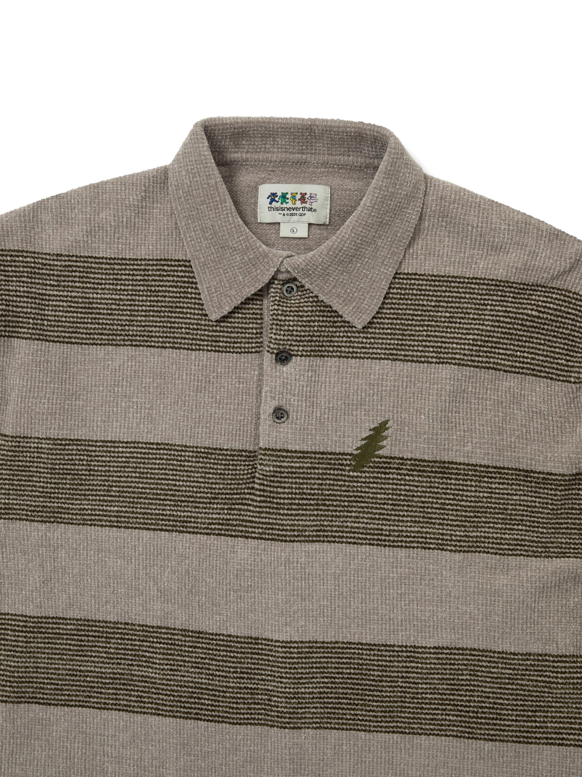 GD Lightning Velvet Knit Polo – thisisneverthat® JP