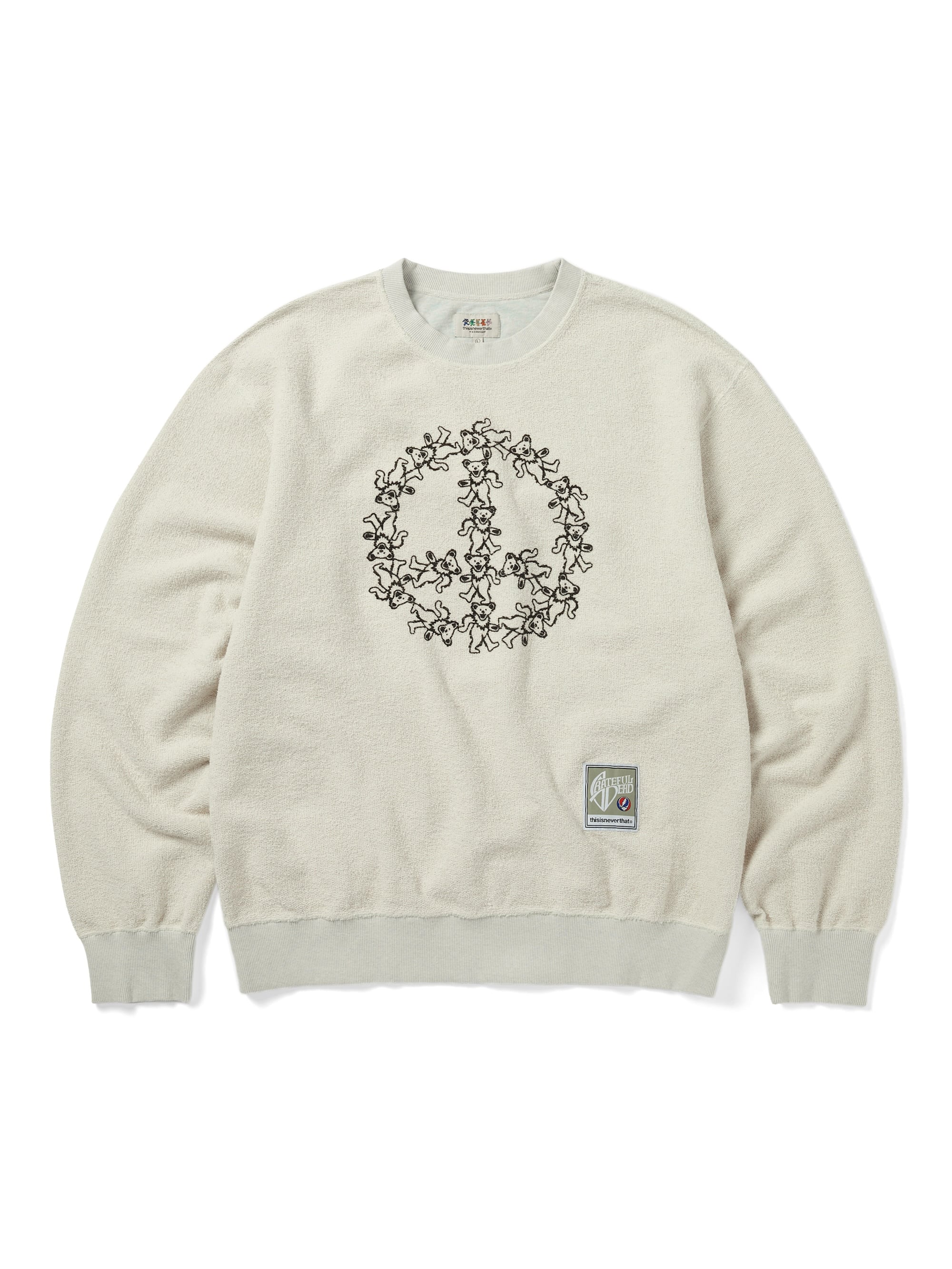 GD Peace Bears Reversible Crewneck