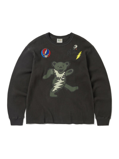 GD Peace Bears Waffle L/S Top