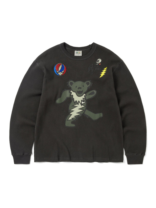 GD Peace Bears Waffle L/S Top