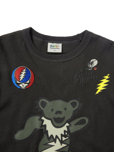 GD Peace Bears Waffle L/S Top