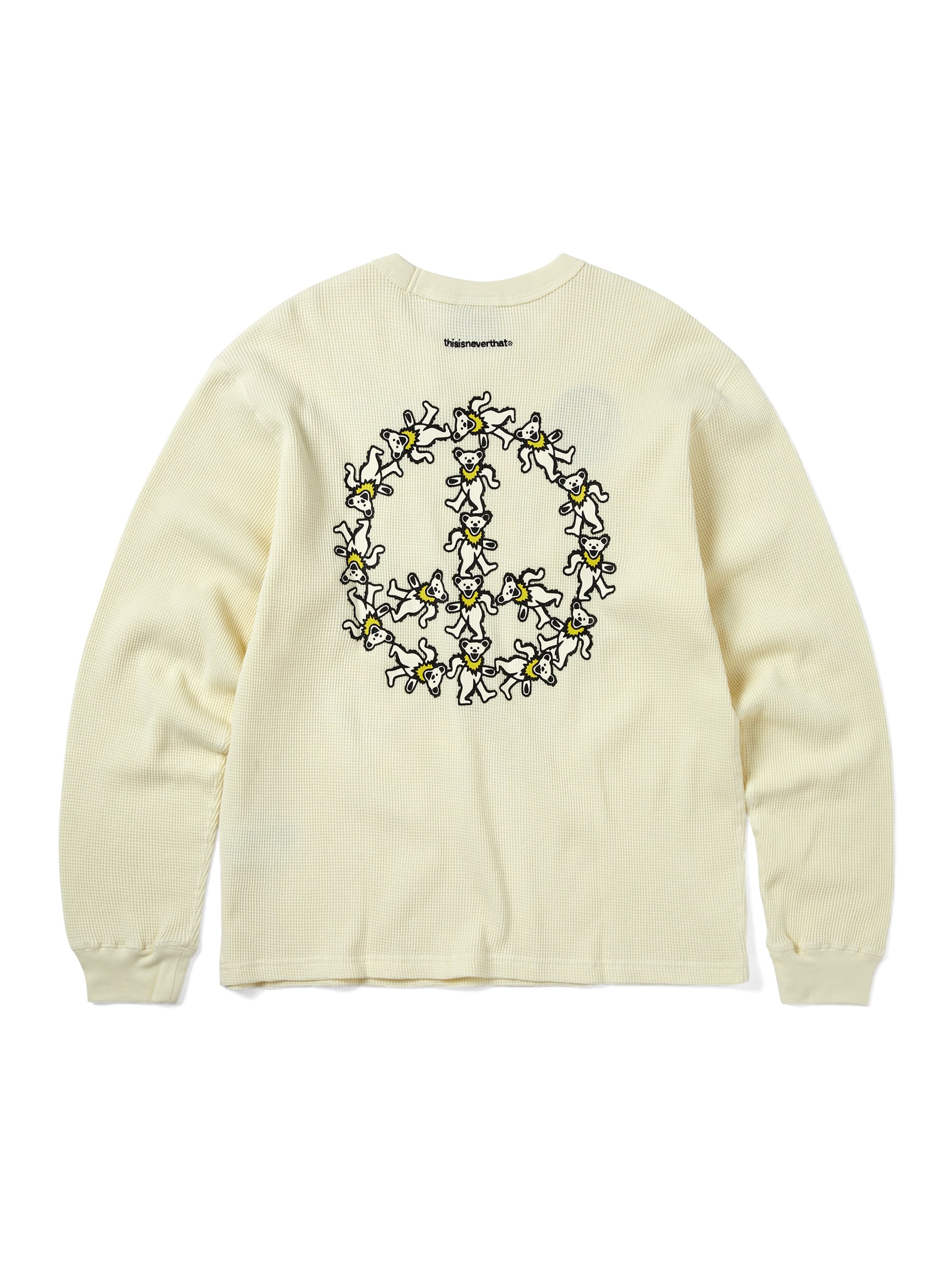 GD Peace Bears Waffle L/S Top