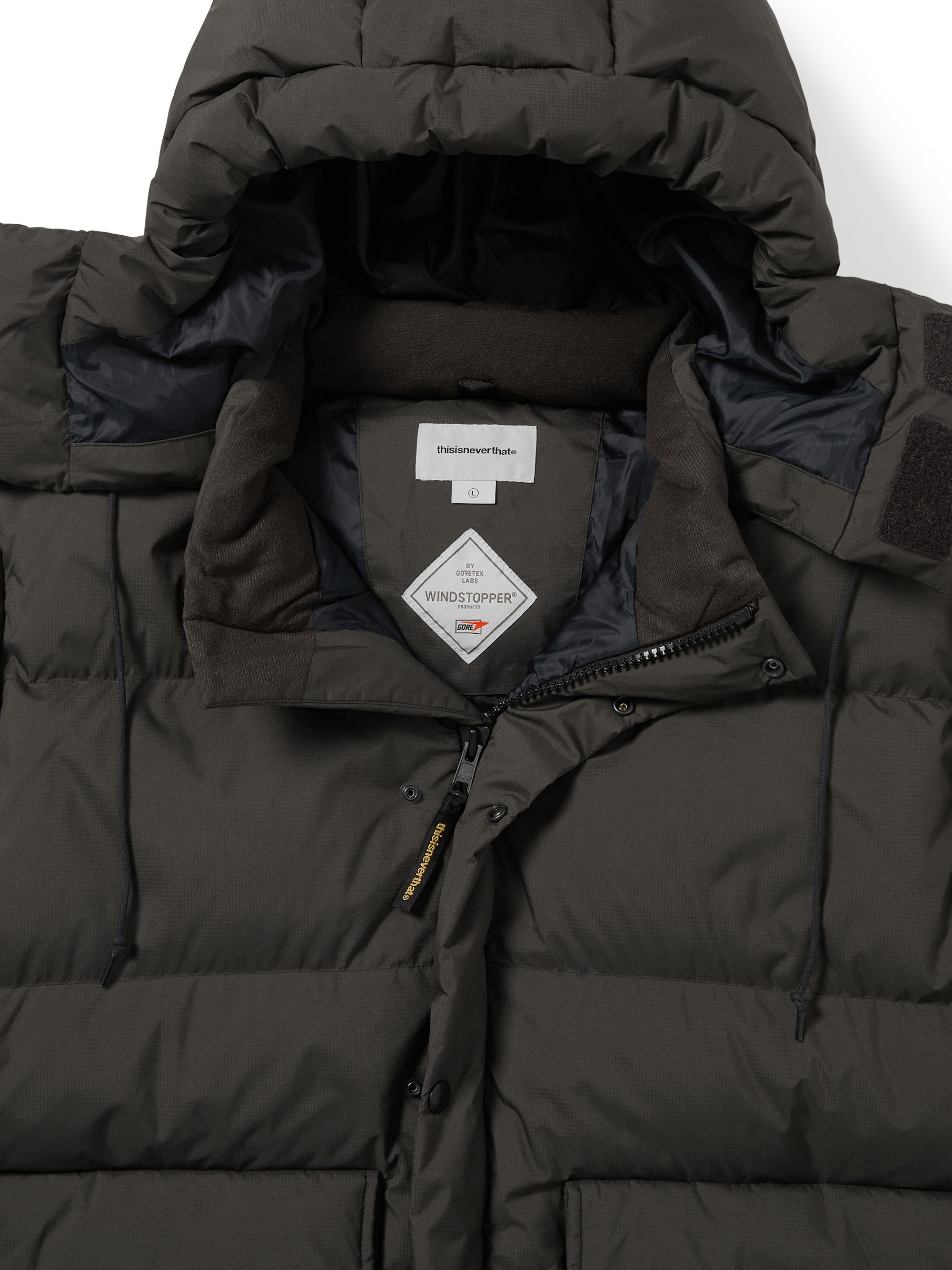 GORE-TEX WINDSTOPPER® Expedition Down Jacket – thisisneverthat® JP