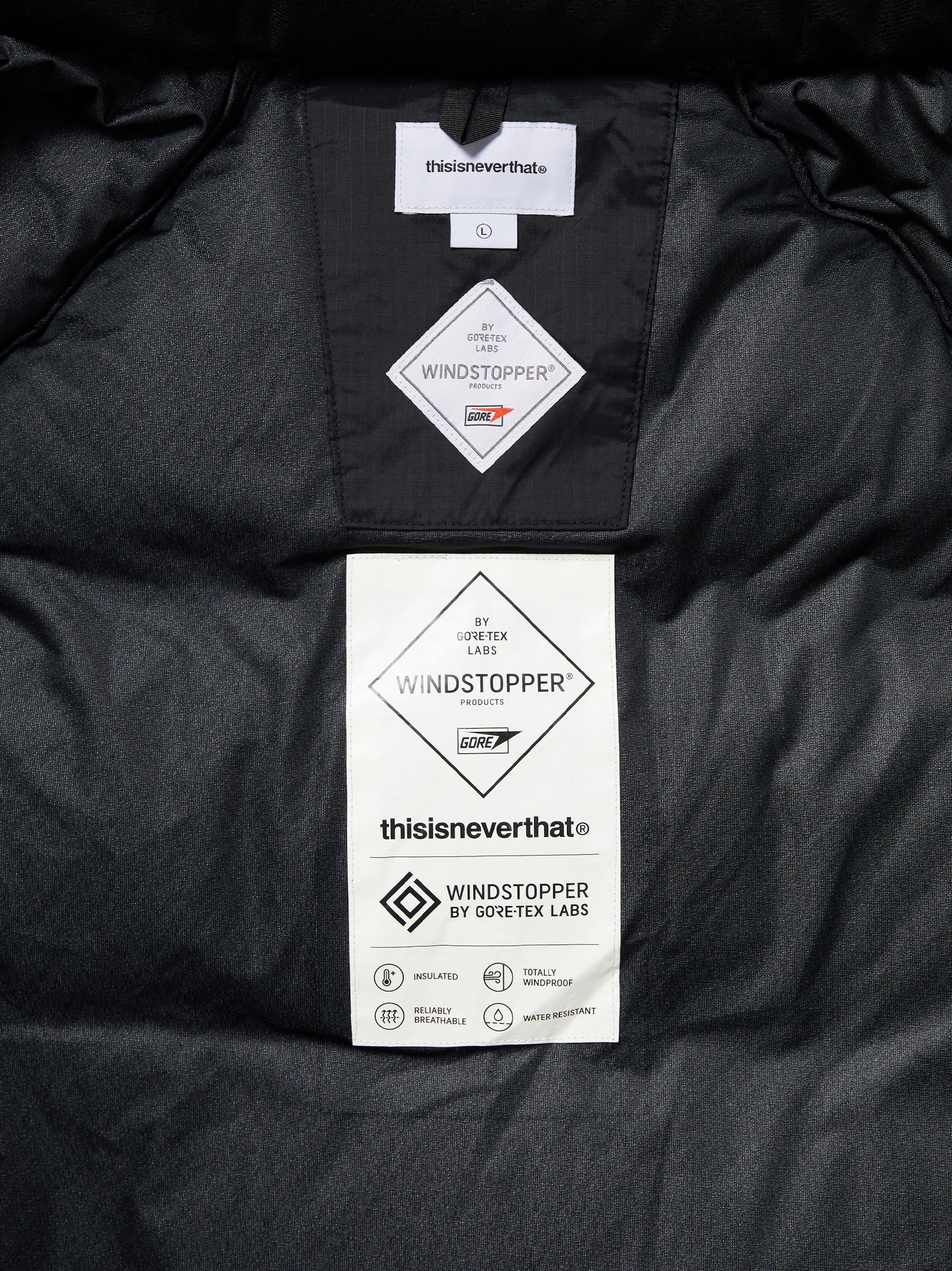 GORE-TEX WINDSTOPPER® Puffer Down Jacket