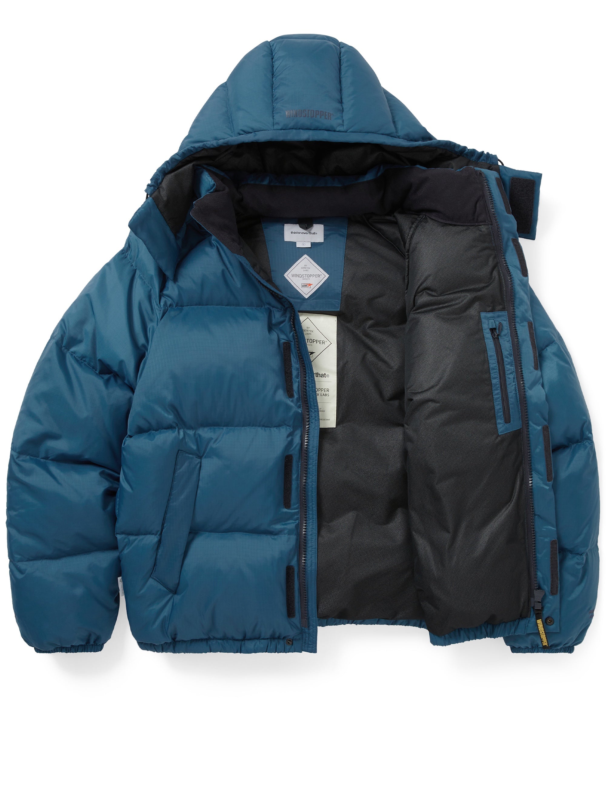 GORE-TEX WINDSTOPPER® Puffer Down Jacket – thisisneverthat® JP