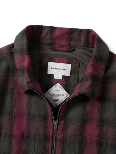 GORE-TEX WINDSTOPPER® Shaggy Check Shirt