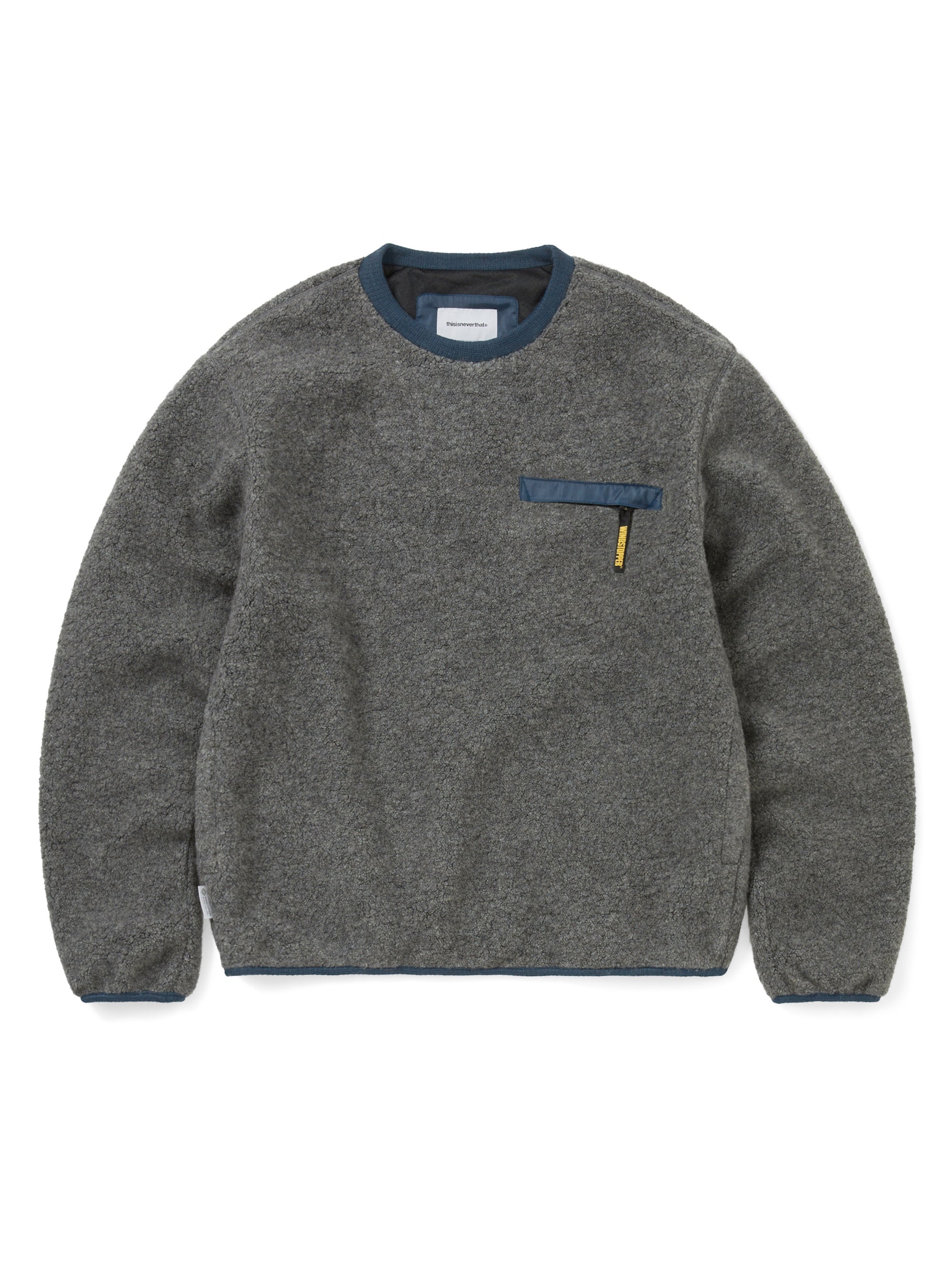 GORE-TEX WINDSTOPPER® Wool Fleece Crew