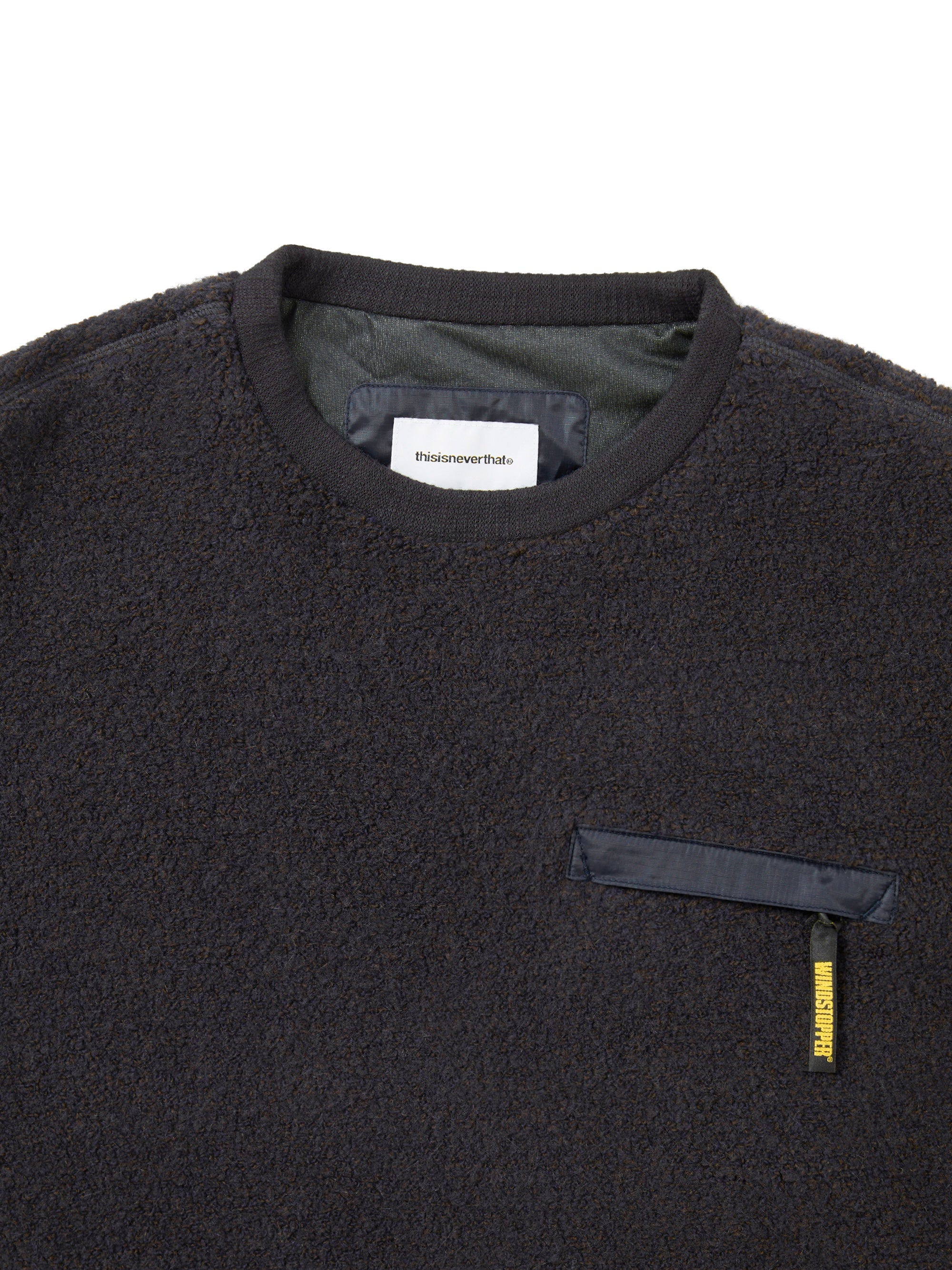 GORE-TEX WINDSTOPPER® Wool Fleece Crew