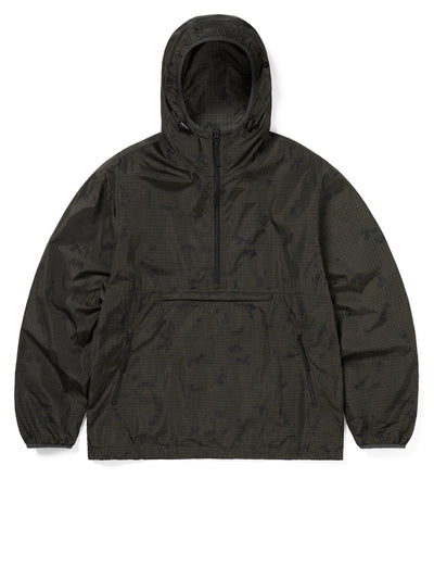Grid Nylon Anorak