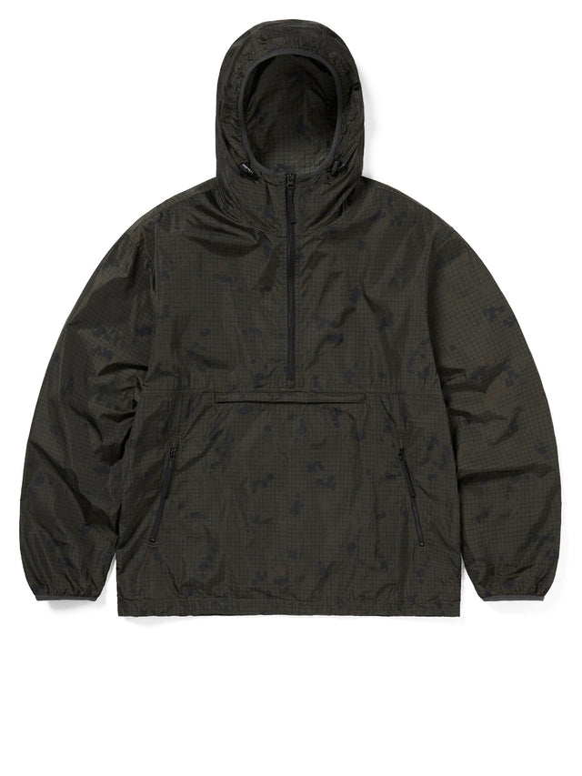 Grid Nylon Anorak