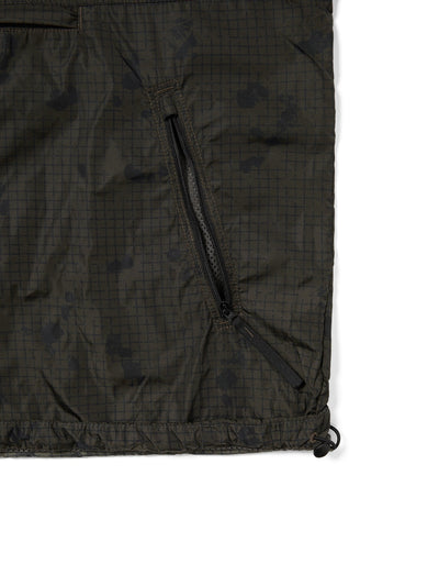 Grid Nylon Anorak