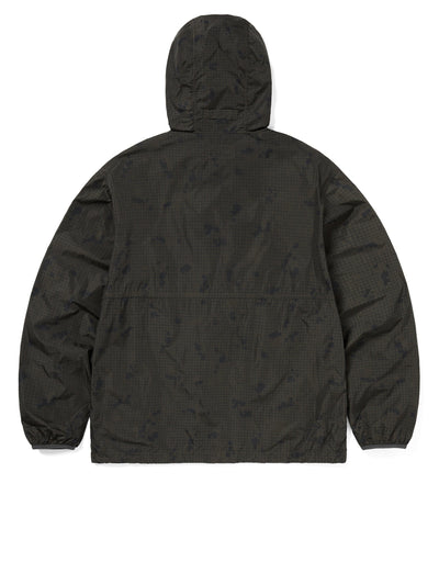 Grid Nylon Anorak