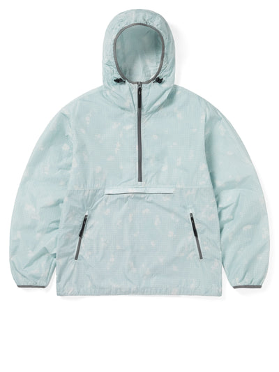 Grid Nylon Anorak