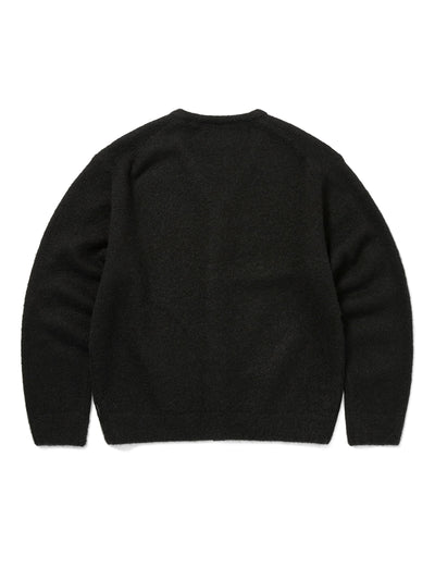 Hairy Knit Cardigan