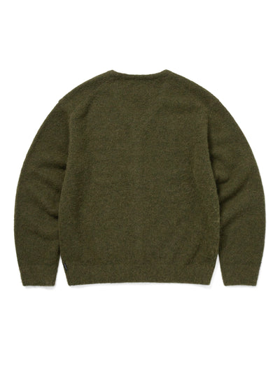 Hairy Knit Cardigan