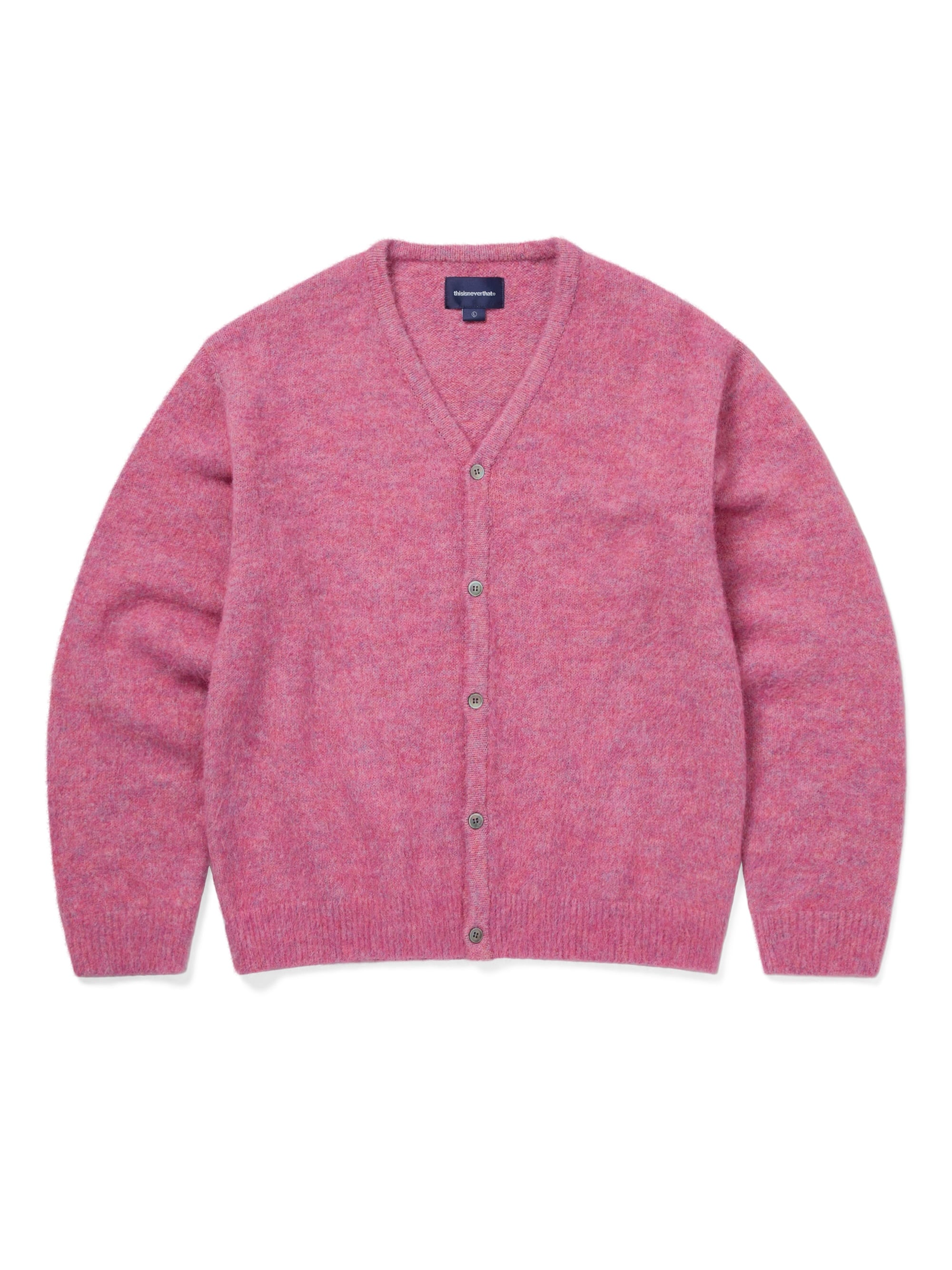 Hairy Knit Cardigan – thisisneverthat® JP