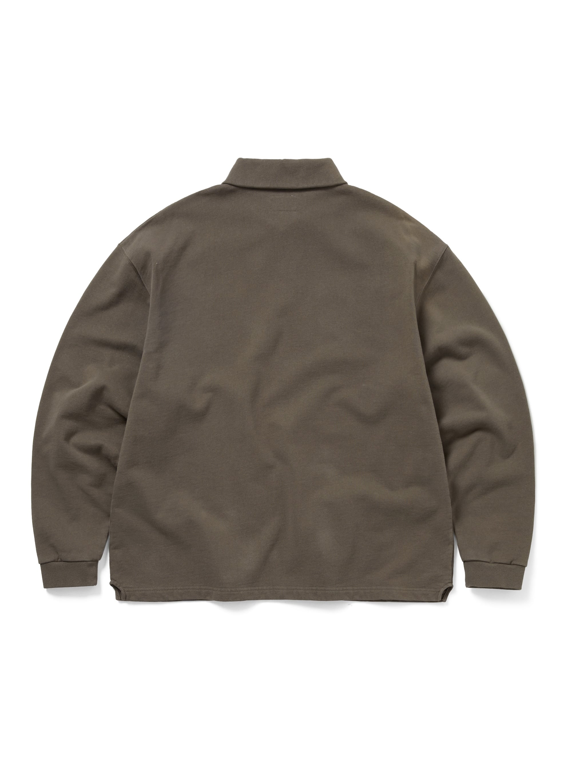 Half Zip Polo Sweatshirt