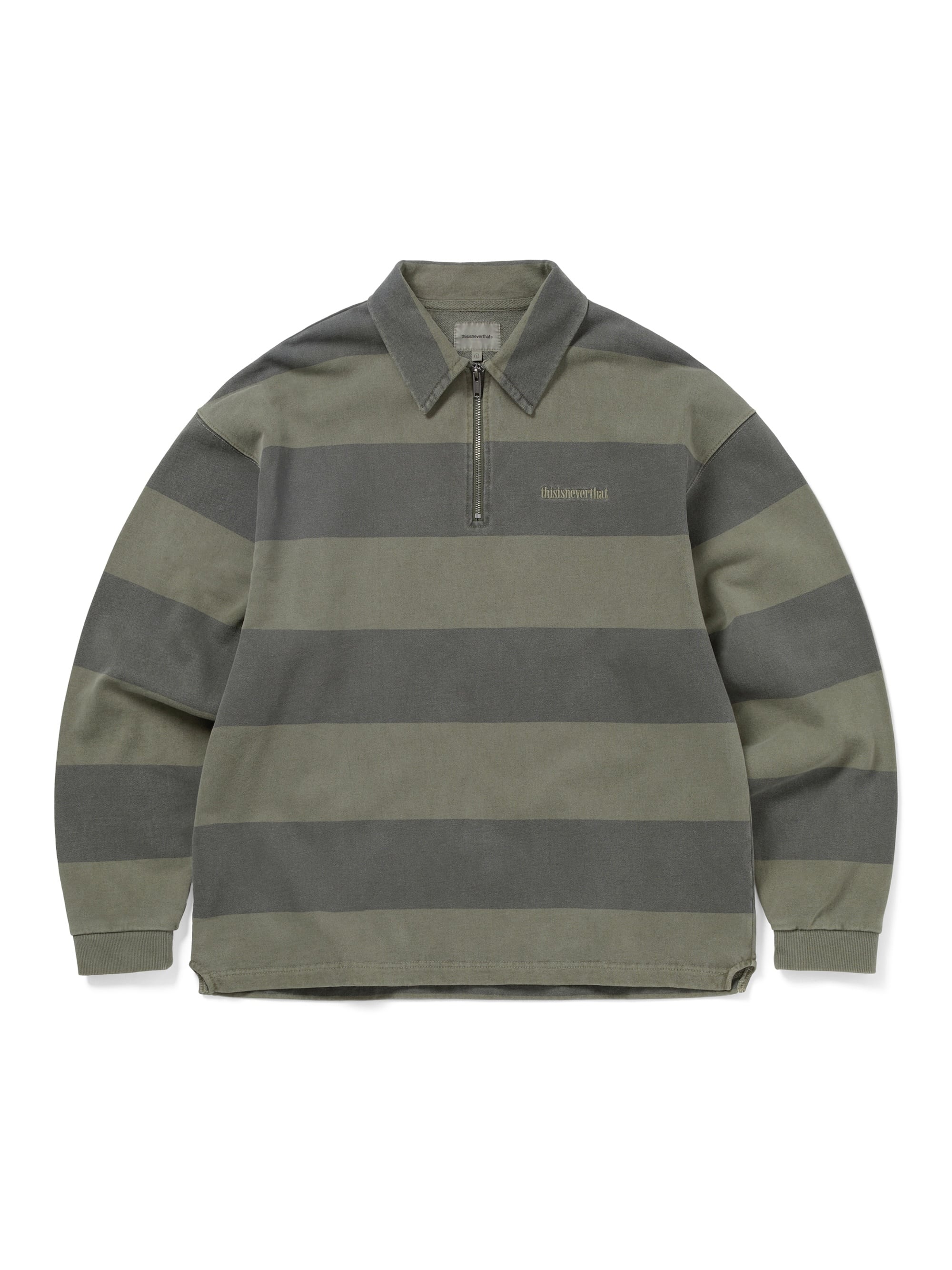 Half Zip Polo Sweatshirt – thisisneverthat® JP