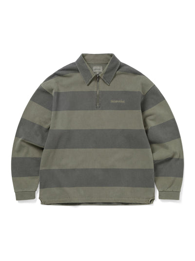 Half Zip Polo Sweatshirt