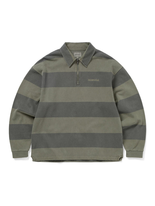 Half Zip Polo Sweatshirt