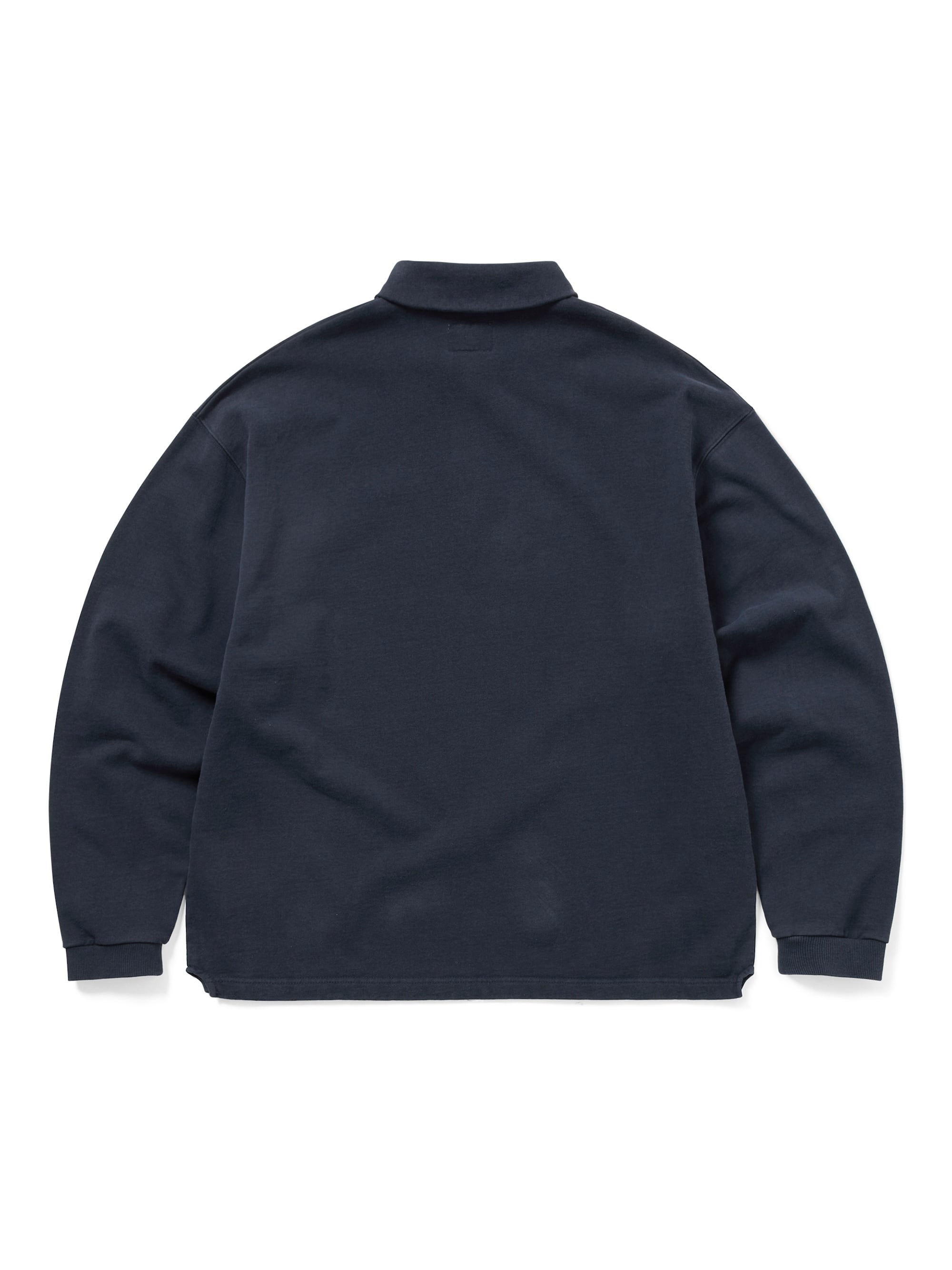 Half Zip Polo Sweatshirt