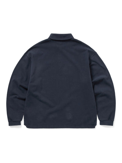Half Zip Polo Sweatshirt