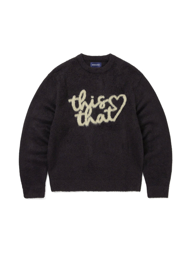 Heart Logo knit Sweater