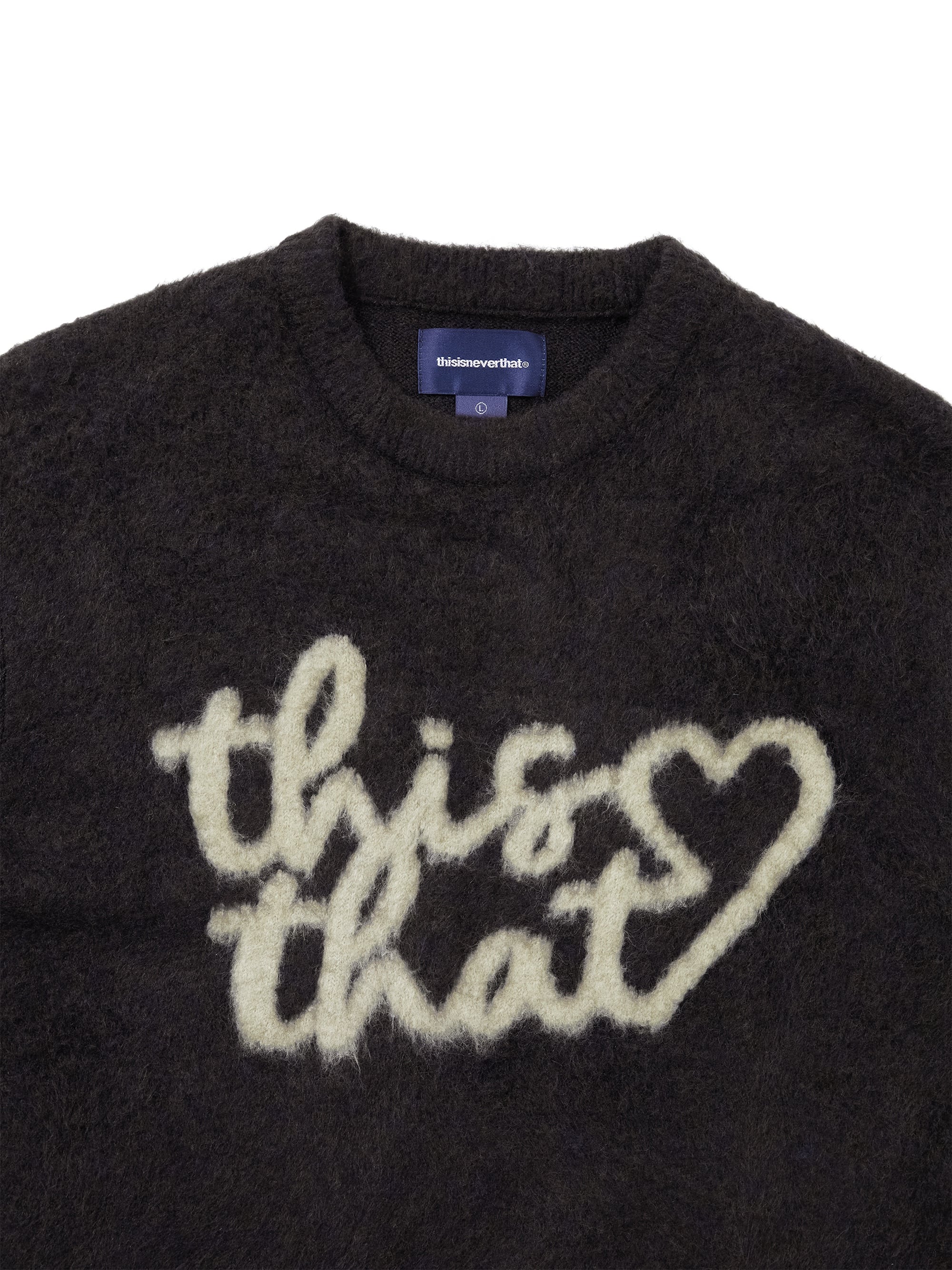 Heart Logo knit Sweater