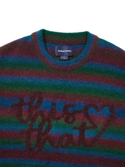 Heart Logo knit Sweater