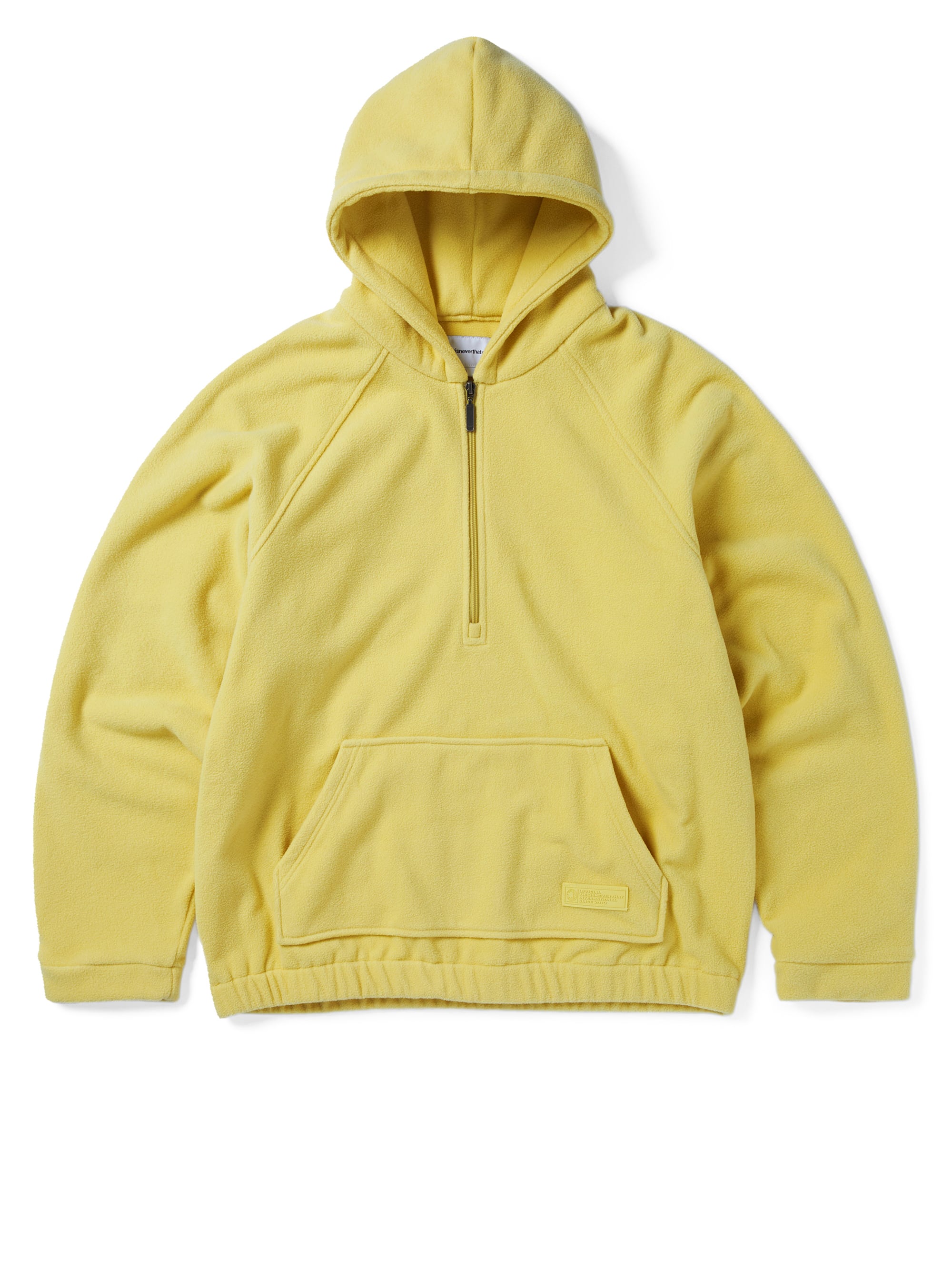 Hooded Fleece Half Zip Pullover