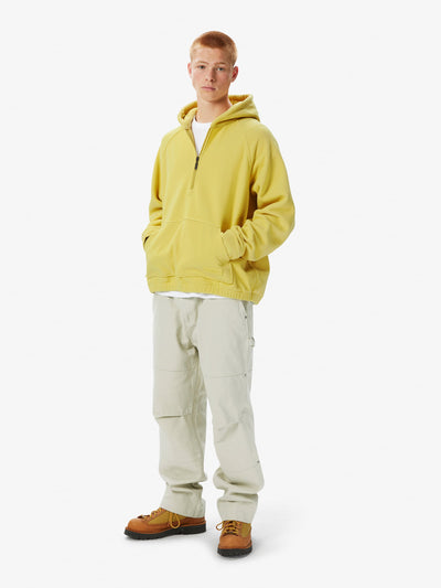 Hooded Fleece Half Zip Pullover