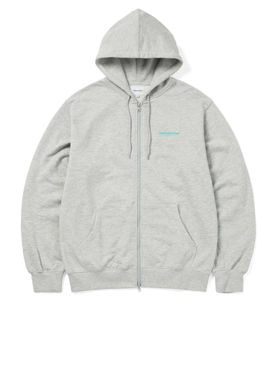 INTL. Logo Zip Up Hoodie