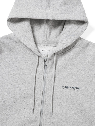 INTL. Logo Zip Up Hoodie