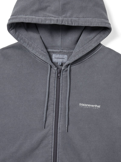 INTL. Logo Zip Up Hoodie