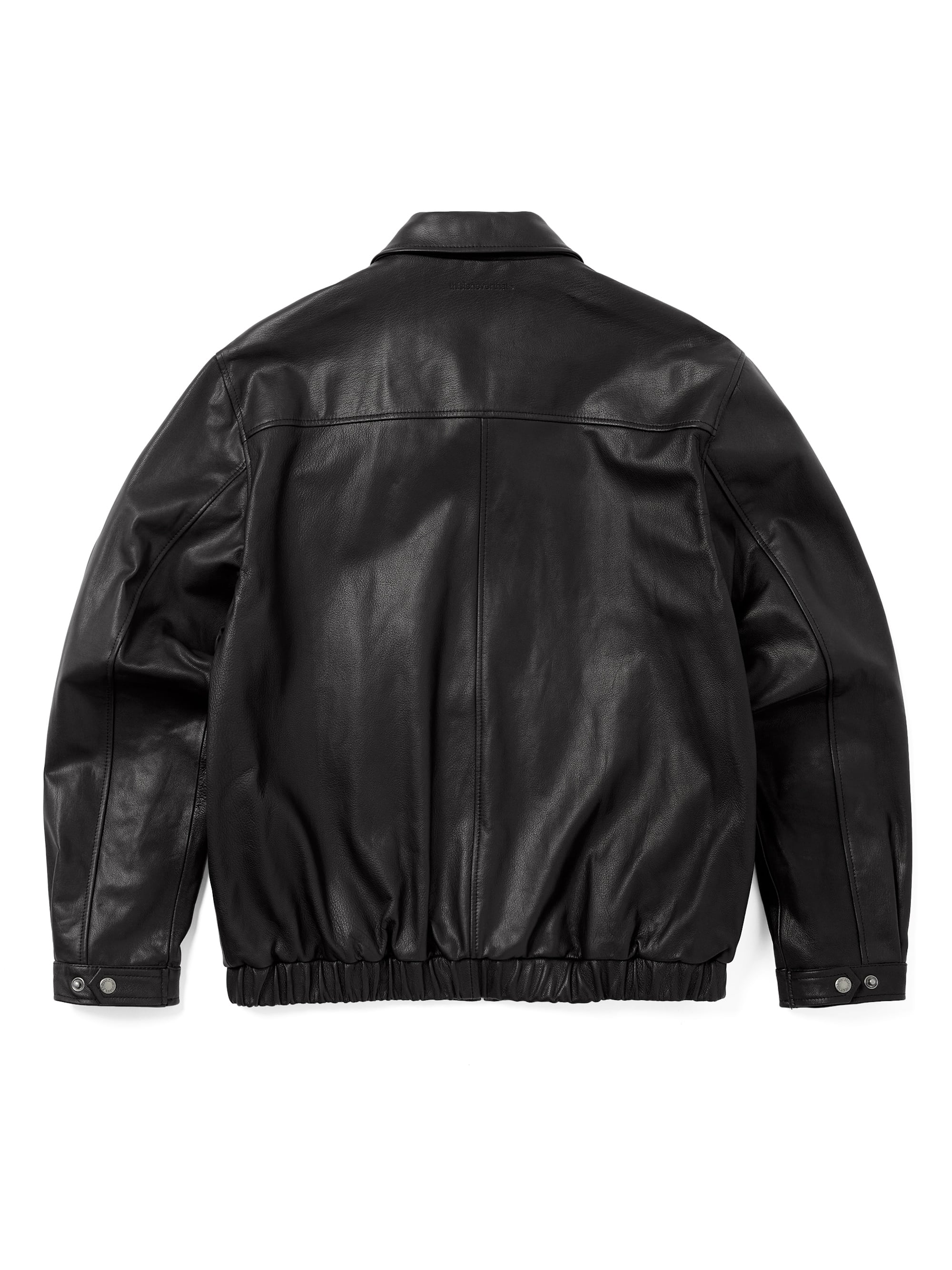 Leather Harrington Jacket