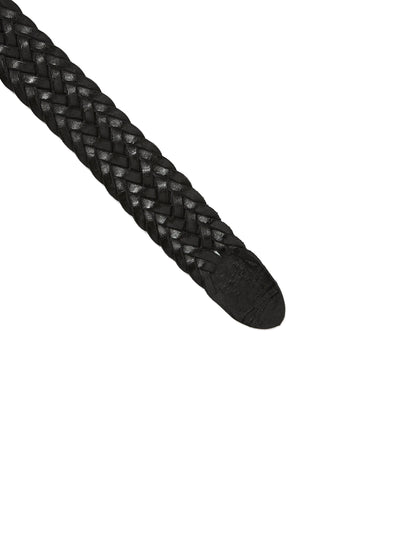 (FW25)Leather Mesh Belt