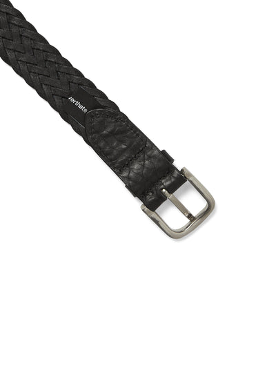 (FW25)Leather Mesh Belt