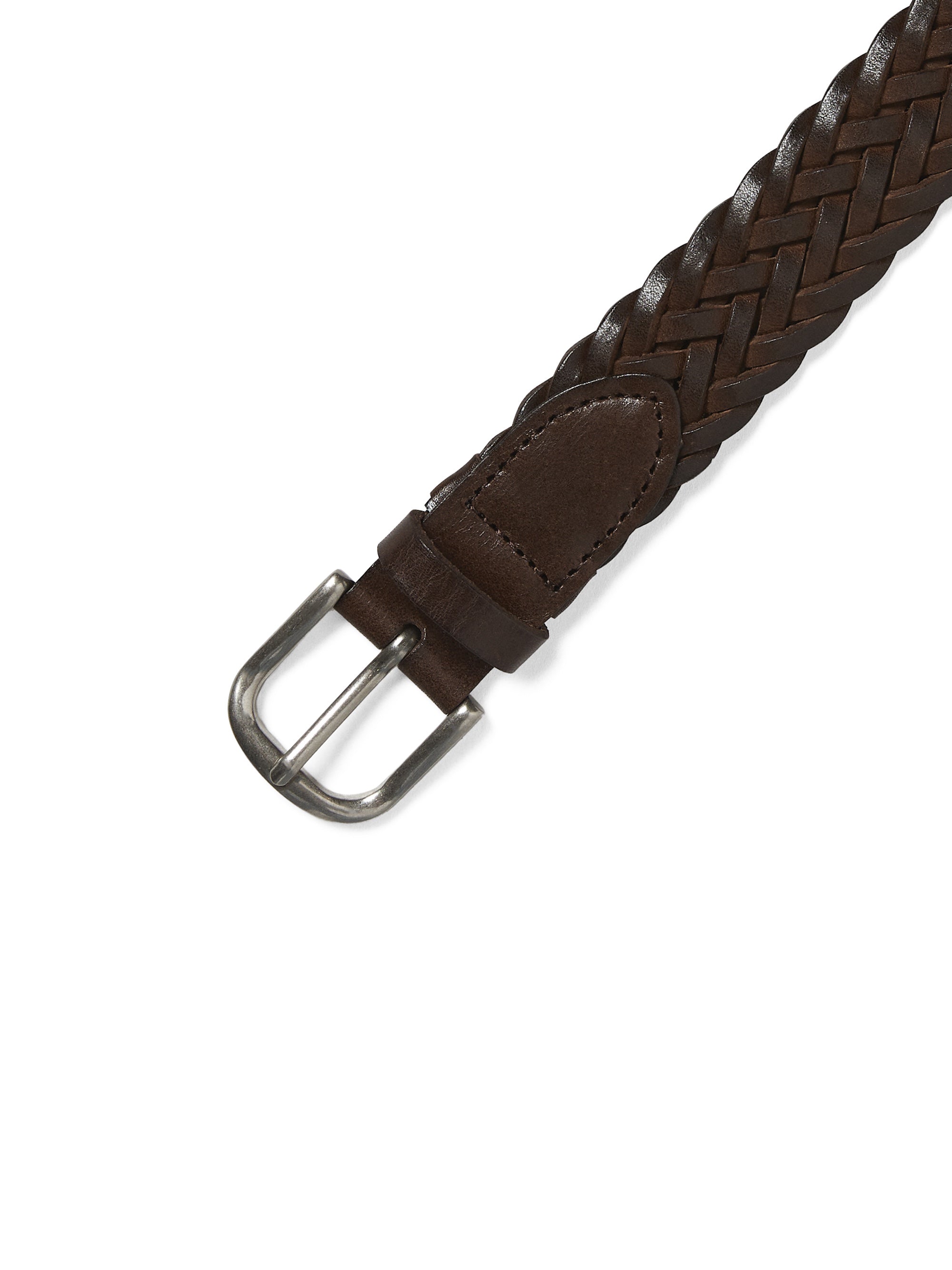 (FW25)Leather Mesh Belt