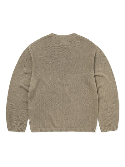 Loose Gauge Knit Crew