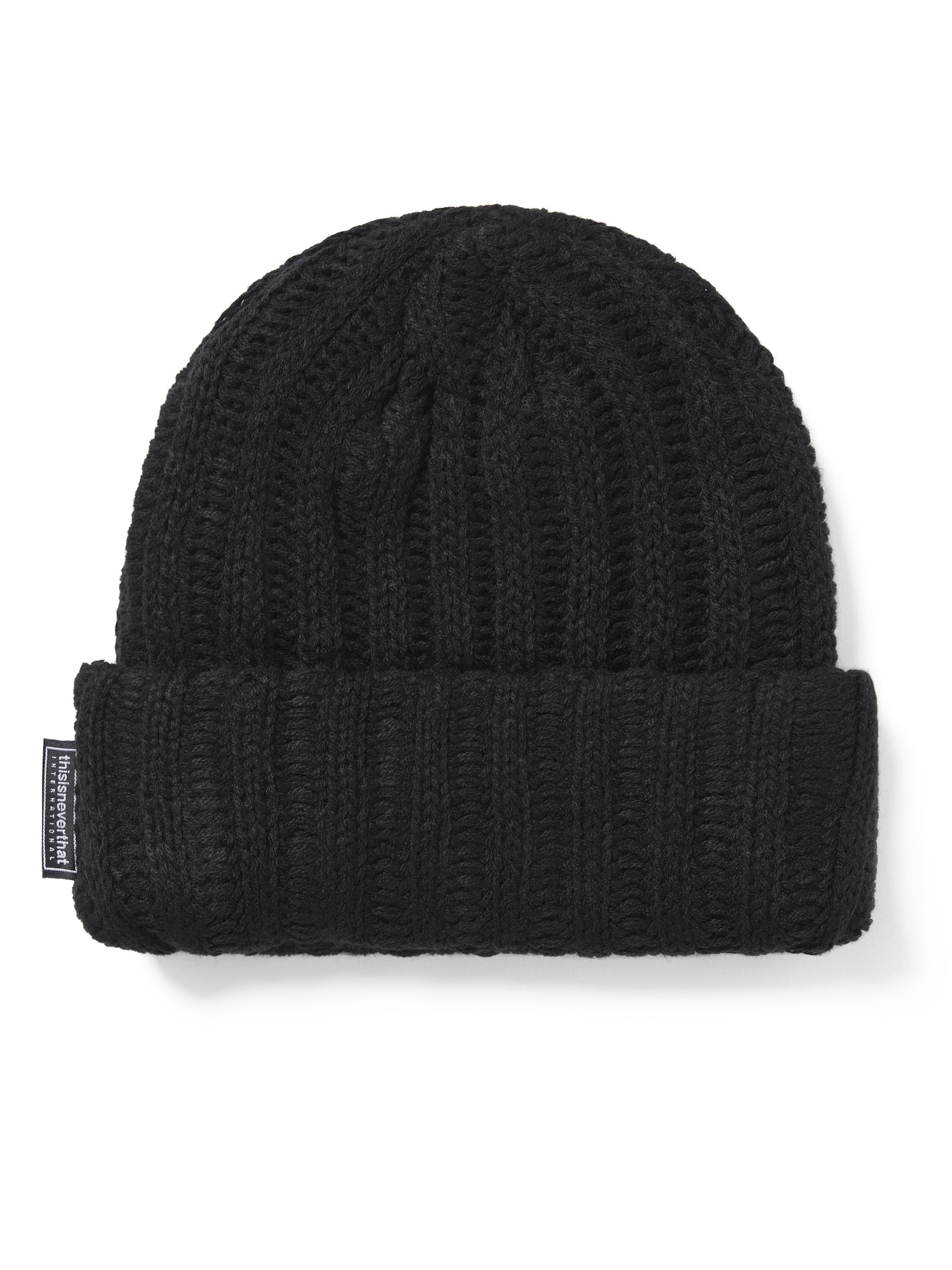 Low Gauge Ribbed Beanie