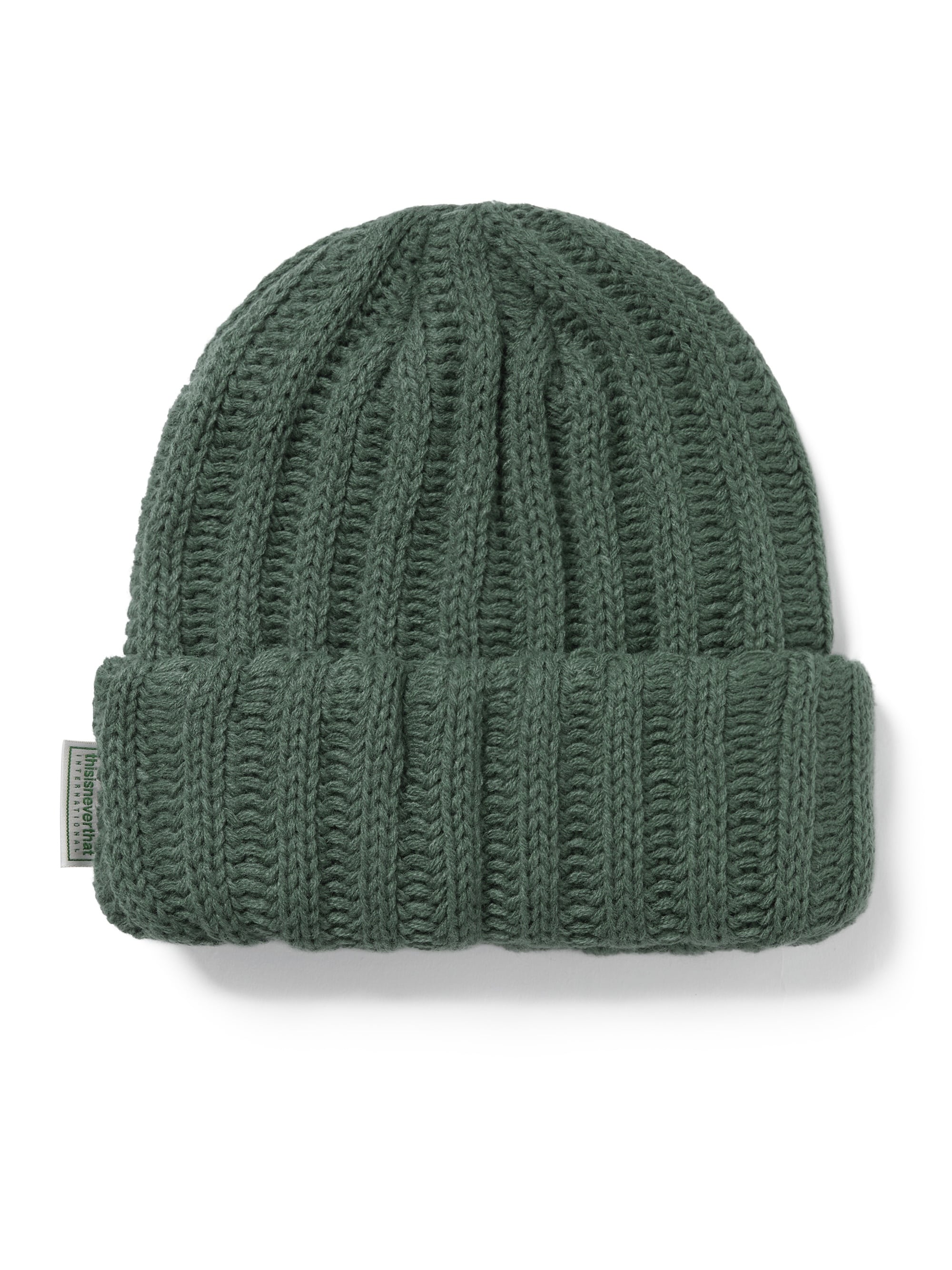 Low Gauge Ribbed Beanie