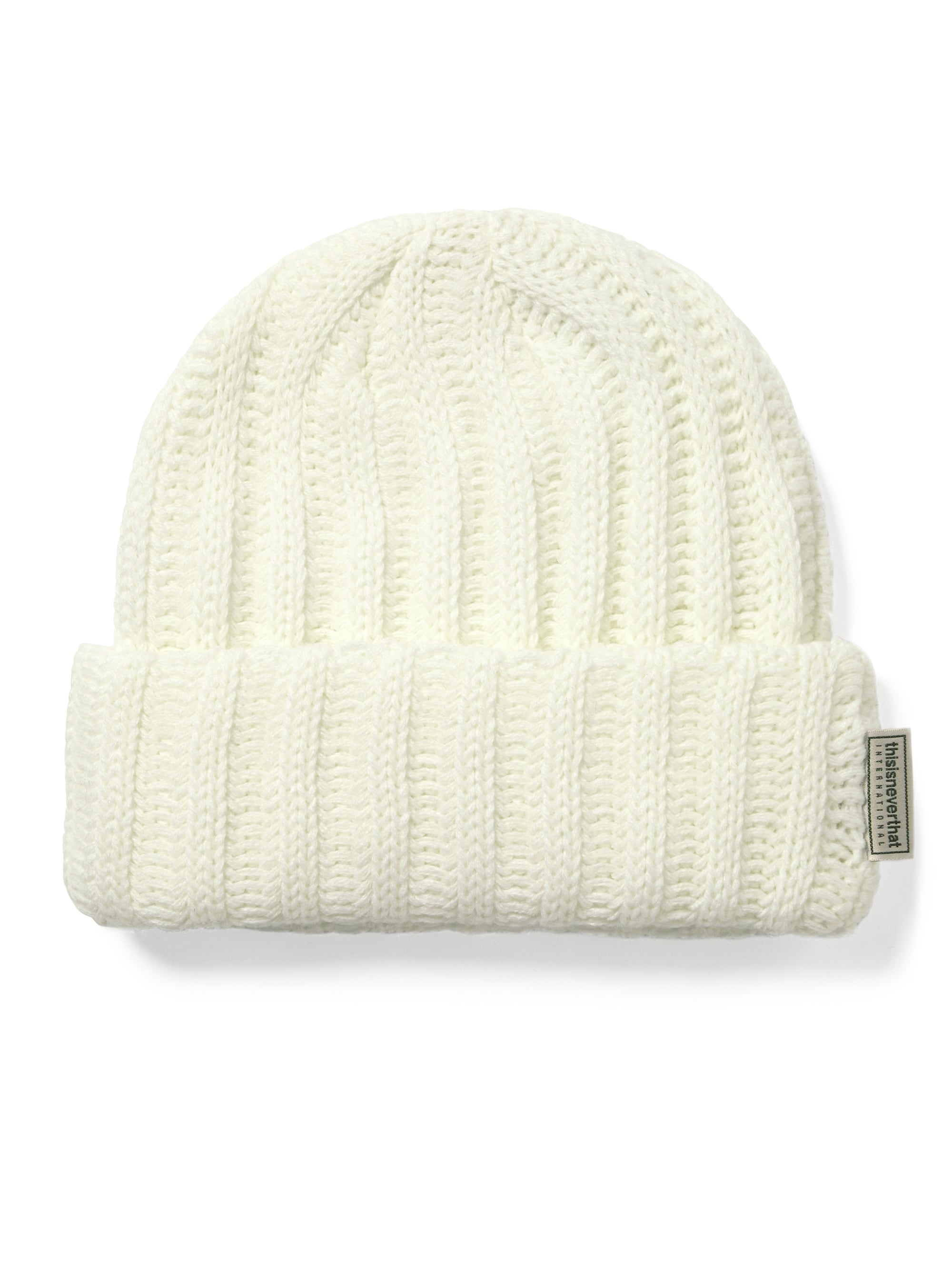 Low Gauge Ribbed Beanie