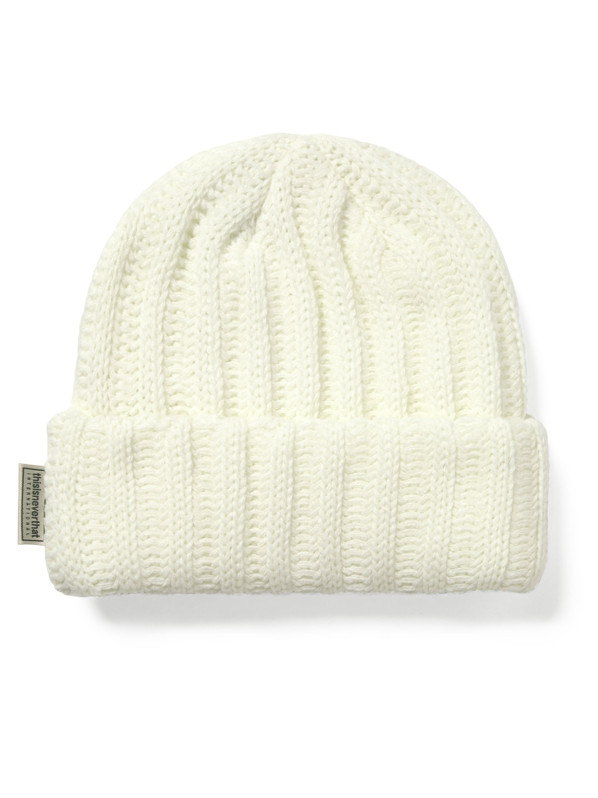 Low Gauge Ribbed Beanie