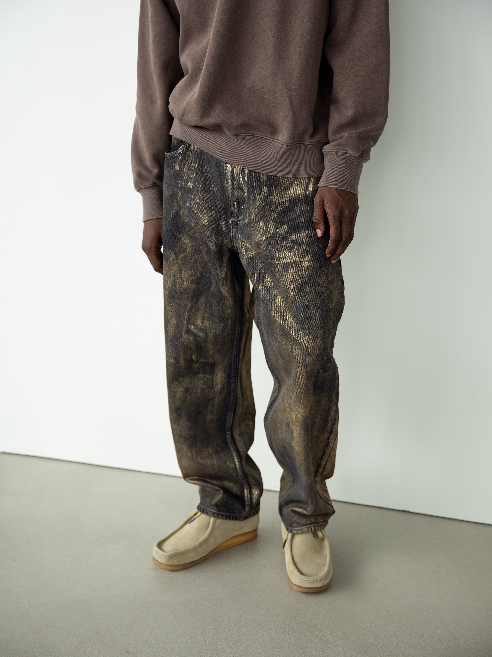 Metal Relaxed Jeans