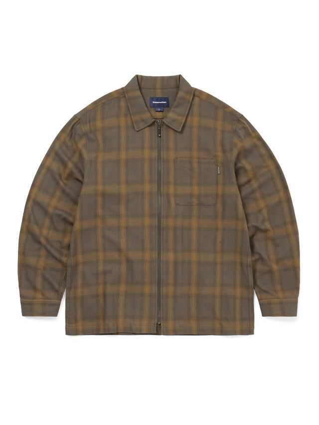 Nep Check Zip Shirt